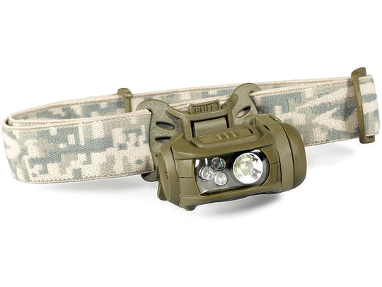 Princeton Tec Remix Pro MPLS Headlamp - Red, Green, IR and White LED - 150 Lumens - Includes 1x CR123A - Multi Cam