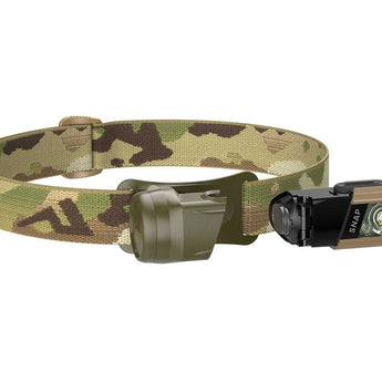 Princeton Tec Snap 450 RW Solo LED Headlamp - 450 Lumens - Uses 3 x AAA - Black, Multicam, or Tan