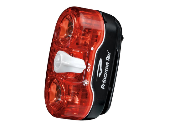 Princeton Tec Swerve Rear Bike Light - 2 x Half Watt Maxbright LEDs - Includes 2 x AAAs