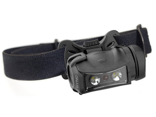 Princeton Tec Sync Tactical MPLS LED Headlamp - 300 Lumens - Includes 3 x AAA - Black