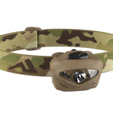 Princeton Tec Vizz 550 RGB LED Headlamp - 550 Lumens - Uses 3 x AAA - Black, OD Green, Tan, Multicam