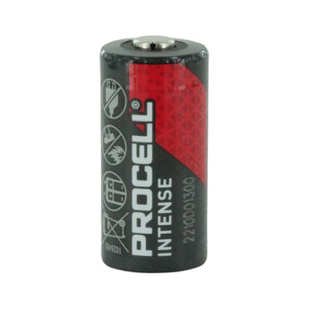 duracell procell cr123a vertical