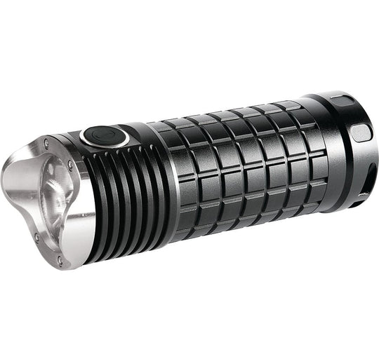 Olight SR Mini Tactical Edition Flashlight w/ Prolonged Bezel - 3 x CREE XM-L2 LED - 2800 Lumens - Uses 3 x 18650 or 6 x CR123A