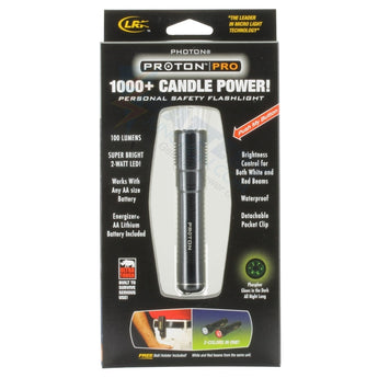 LRI Photon Proton PRO LED Flashlight w. Cree LED 1000+ Candle Power!  100 Lumens! Uses 1 X AA