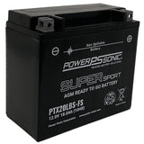 Power-Sonic PTX20LBS-FS 18Ah 12V Ultra Sport Series Sealed Lead Acid (SLA) Battery - 290CCA