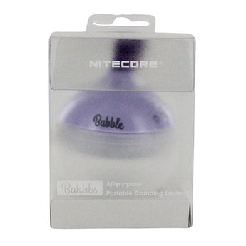 Nitecore Bubble All-Purpose LED Lantern - 100 Lumens - Uses 3 x AAA (included) or 1 x HLB-1300 Li-ion Battery Pack - White, Yellow, Green, Purple, or Pink