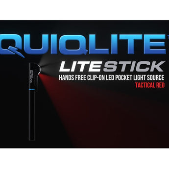 QuiqLite LiteStick Rechargeable LED Penlight - 200 Lumens - Multiple LED Configurations - Uses Built-in Li-ion Battery Pack
