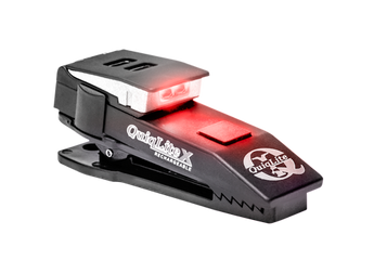 QuiqLite X USB Rechargeable Red/White LED Light (QUIQLITE-Q-XRW)
