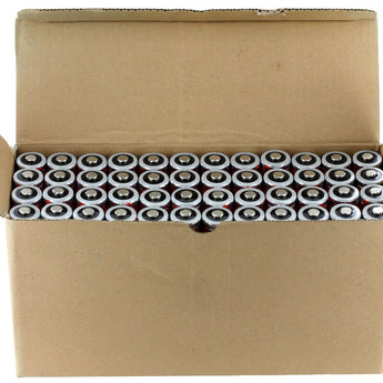 Titanium Innovations CR123A (144PK) 1600mAh 3V 3A Lithium Primary (LiMNO2) Button Top Batteries - 48 Sets of Shrink Wrapped Triple Packs (9V) - 144 Cells Total