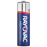 Rayovac High Energy 815 (620PK) AA 1.5V Alkaline Button Top Batteries - Made in USA - Case of 620