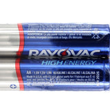 Rayovac 815-2SH (2PK) AA 1.5V Alkaline Zinc-Manganese Dioxide (Zn/MgO2) Button Top Batteries - Shrink Packs