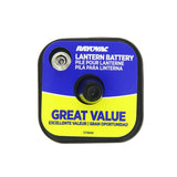 Rayovac 944C 6 Volt  Carbon-Zinc Heavy Duty Lantern Battery with Spring Terminals