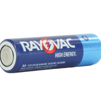 Rayovac High Energy 815 (620PK) AA 1.5V Alkaline Button Top Batteries - Made in USA - Case of 620