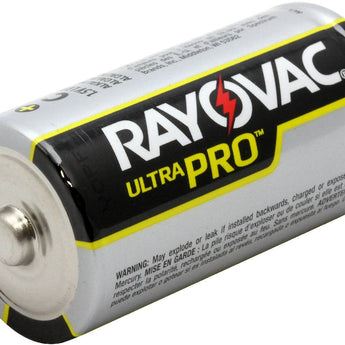 Rayovac Ultra Pro AL-C-12 1.5V Alkaline Button Top Batteries - 12 Pack