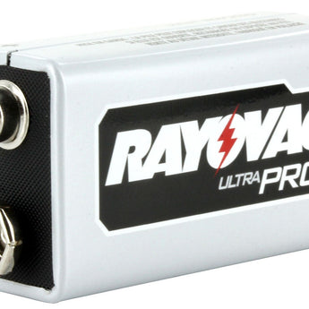 Rayovac Ultra Pro AL-9V-12 Alkaline Batteries with Snap Connectors - 12 Pack