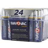 Rayovac Ultra Pro AL-AAA-24 1.5V Alkaline Button Batteries - 24 Pack