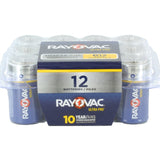 Rayovac Ultra Pro AL-D-12 Alkaline Button Top Batteries - 12 Pack
