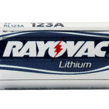 Rayovac CR123A Lithium Battery - Side Shot