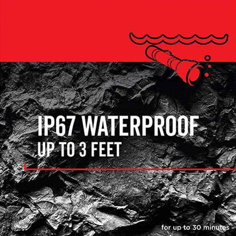 Rayovac Industrial Virtually Indestructible LED Flashlight - 300 Lumens - Includes 3 x AAAs (DIY3AAA-B)