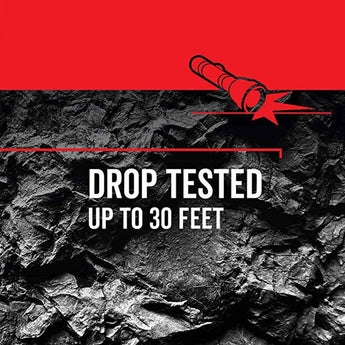 Rayovac Industrial Virtually Indestructible LED Flashlight - 300 Lumens - Includes 3 x AAAs (DIY3AAA-B)