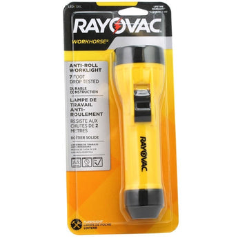 Rayovac Industrial Virtually Indestructible LED Flashlight - 300 Lumens - Includes 3 x AAAs (DIY3AAA-B)