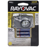 Rayovac Industrial DIYHL3AAA-BXTB Virtually Indestructible LED Headlight - 100 Lumens - Includes 3 x AAAs