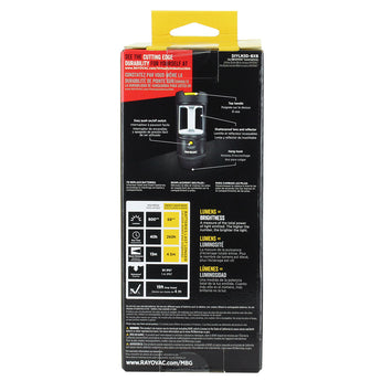 Rayovac Virtually Indestructible LED Lantern - 600 Lumens - Includes 3 x D Alkaline Batteries - DIYLN3D-BXB