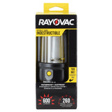 Rayovac Virtually Indestructible LED Lantern - 600 Lumens - Includes 3 x D Alkaline Batteries - DIYLN3D-BXB
