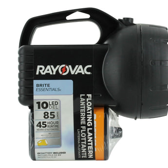 Rayovac Value Bright 6V Floating Lantern Search Light - 10 x LEDs - 200 Lumens - Includes 1 x 6V Alkaline Battery