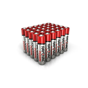 Rayovac Fusion 824-30PP AAA 1.5V Alkaline Button Top Batteries - 30 Pack