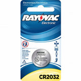 Rayovac Specialty KE CR2032 220mAh 3V Lithium Primary (LiMNO2) Coin Cell Battery for Keyless Entry - 1 Piece Retail Card