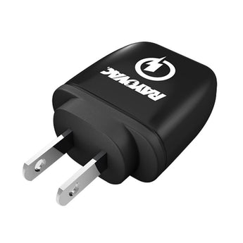 Rayovac Qualcomm Quick Charge 2.0 USB Wall Adapter - Angle Shot