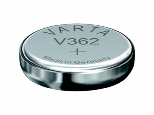 Varta 362 Electronic Silver Oxide Button Cell Battery in Pill Box