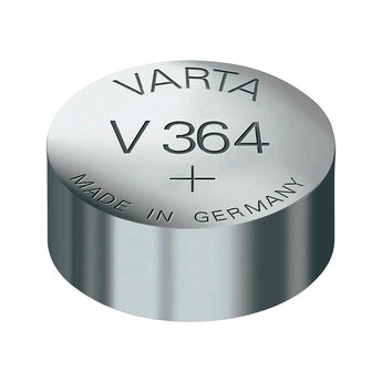 Varta 364 17mAh 1.55V Electronic Silver Oxide Coin Cell Battery (V364) - Pill Box