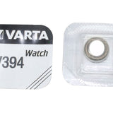 Varta 394 56mAh 1.55V Electronic Silver Oxide Coin Cell Battery (V394) - Pill Box