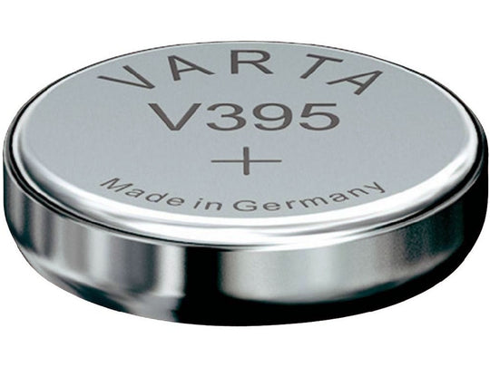 Varta 395 42mAh 1.55V Electronic Silver Oxide Coin Cell Battery (V395) - Pill Box