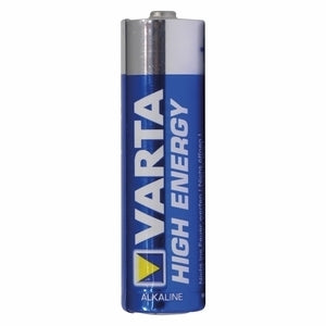 Varta High Energy V4906-2 AA 1.5V Alkaline Button Top Batteries - 2 Piece Retail Card