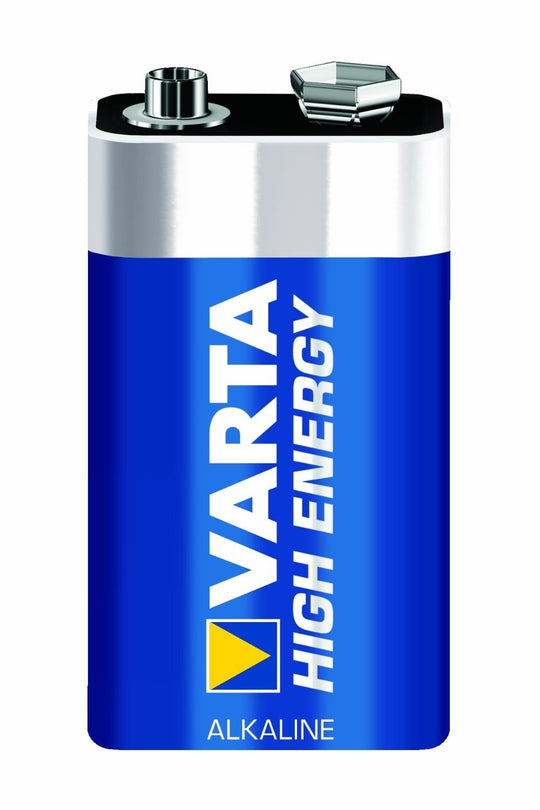 Varta High Energy 9V Alkaline Battery