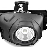 Rayovac Workhorse Pro 3AAA LED Virtually Indestructible DIYHPHL3-BC High-Powered Headlamp - 350 Lumens - Includes 3 x AAAs