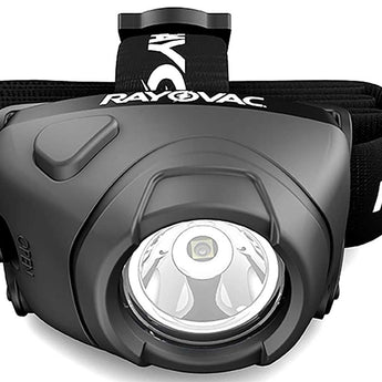 Rayovac Workhorse Pro 3AAA LED Virtually Indestructible DIYHPHL3-BC High-Powered Headlamp - 350 Lumens - Includes 3 x AAAs