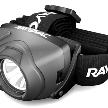 Rayovac Workhorse Pro 3AAA LED Virtually Indestructible DIYHPHL3-BC High-Powered Headlamp - 350 Lumens - Includes 3 x AAAs