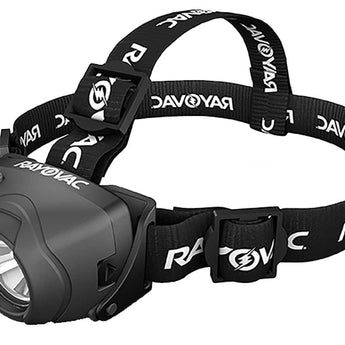 Rayovac DIYPHL3AAA-BXTB Virtually Indestructible Workhorse Pro LED Headlamp - 210 Lumens - Includes 3 x AAA Alkaline Batteries