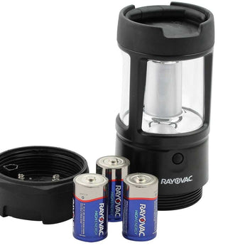 Rayovac Virtually Indestructible LED Lantern - 600 Lumens - Includes 3 x D Alkaline Batteries - DIYLN3D-BXB