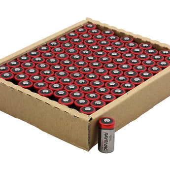 Rayovac RLCR123A CR123A 1400mAh 3V Lithium Primary (LiMnO2) Button Top Photo Battery - Bulk