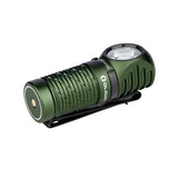 Olight Perun 2 Mini Rechargeable LED Headlamp - 1100 Lumens - Charger Included - Black, Orange, Lime Green,  Blue, and Midnight Blue
