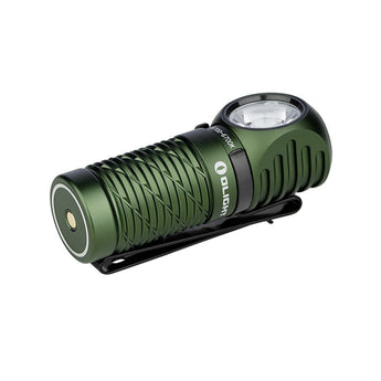 Olight Perun 2 Mini Rechargeable LED Headlamp - 1100 Lumens - Charger Included - Black, Orange, Lime Green,  Blue, and Midnight Blue