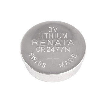 Renata CR2477 Bare Coin Cell Battery Lithium Li-MnO2 3V - Tray of 100