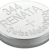 Renata 344 MPS 105mAh 1.55V Silver Oxide Coin Cell Battery - 1 Piece Tear Strip, Sold Individually