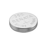 Renata 350 MPS 105mAh 1.55V Silver Oxide Coin Cell Battery - 1 Piece Tear Strip, Sold Individually