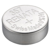 Renata 357 MPS 160mAh 1.55V Silver Oxide Coin Cell Battery - 1 Piece Tear Strip, Sold Individually
